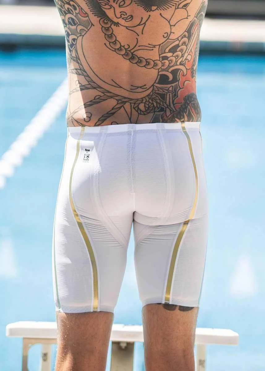 Finis Men&s Rival Jammer - White - Size 28