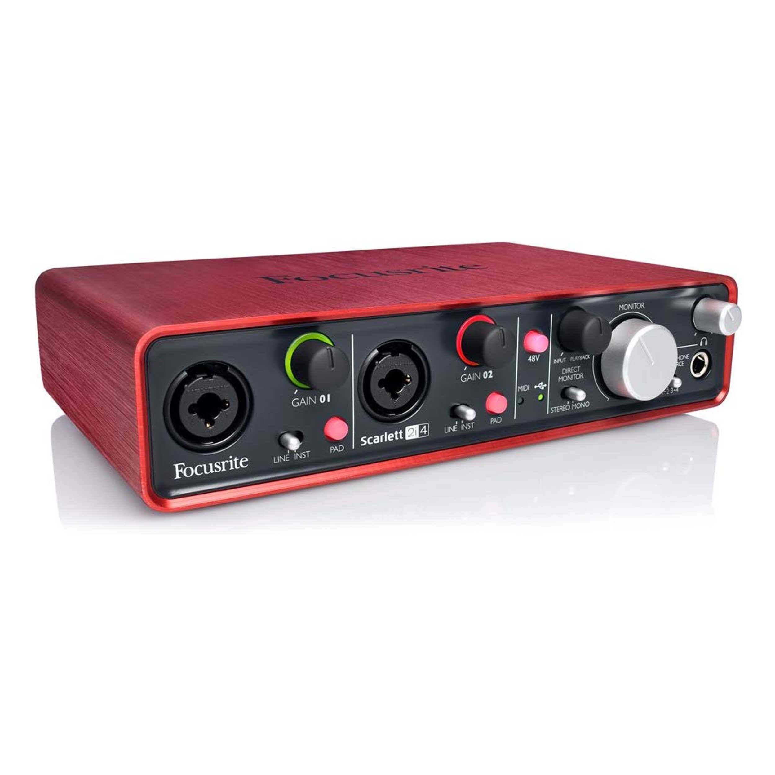 Focusrite Scarlett 2i4 - USB Audio Interface