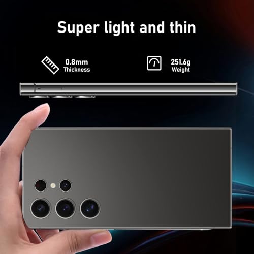 C24 Ultra 5G Smartphone, 6+256GB Unlocked Phone,48+108MP Zoom Camera，6800mAh 6.8" HD Screen Unlocked Cell Phone, 6+256GB Android13.0