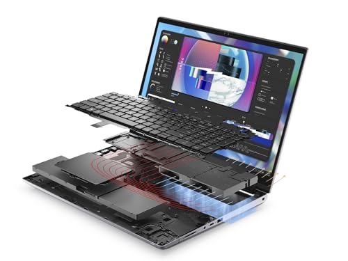 Dell Precision 7000 7670 Mobile Workstation (NVIDIA RTX A2000 8GB GPU, 16" FHD+, Intel 16-Core i9-12950HX, 64GB DDR5, 2TB SSD), Laptop for Business