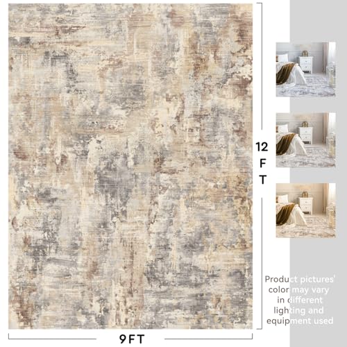 tchido Area Rug 8x10 Rugs for Living Room Modern Abstract Rug Washable Foldable Rug Non Slip Area Rug for Living Room Bedroom Dining Room Home Office