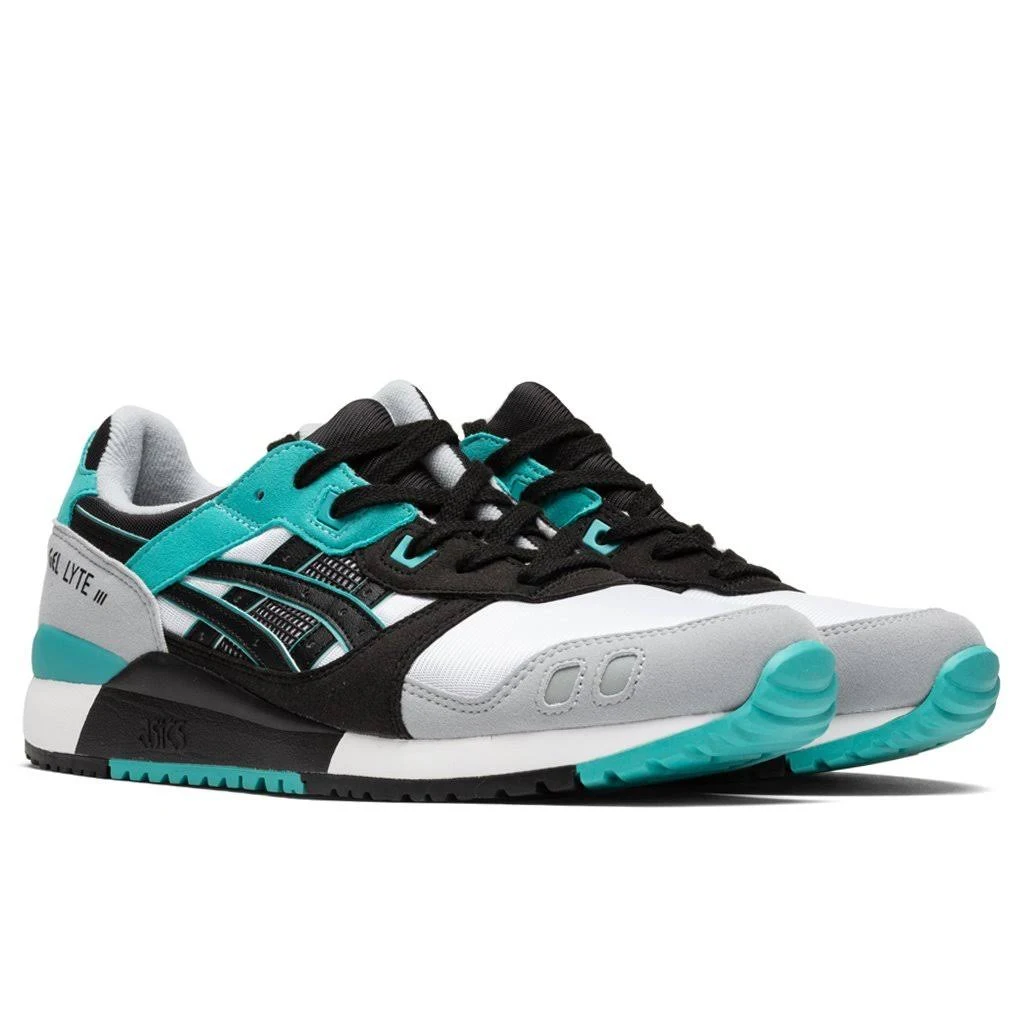 Asics Gel-Lyte III White Black Teal