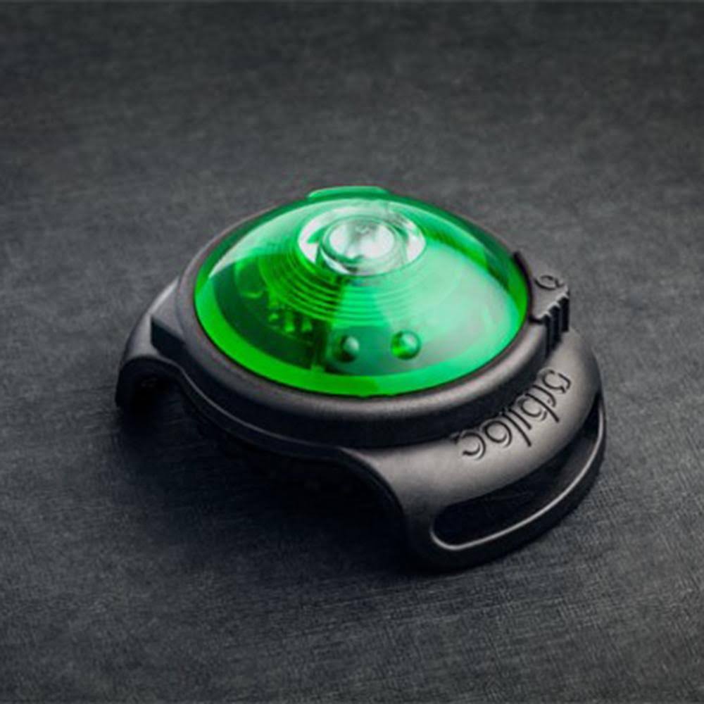 Orbiloc Dog Dual Safety Light, Green / 1-Size