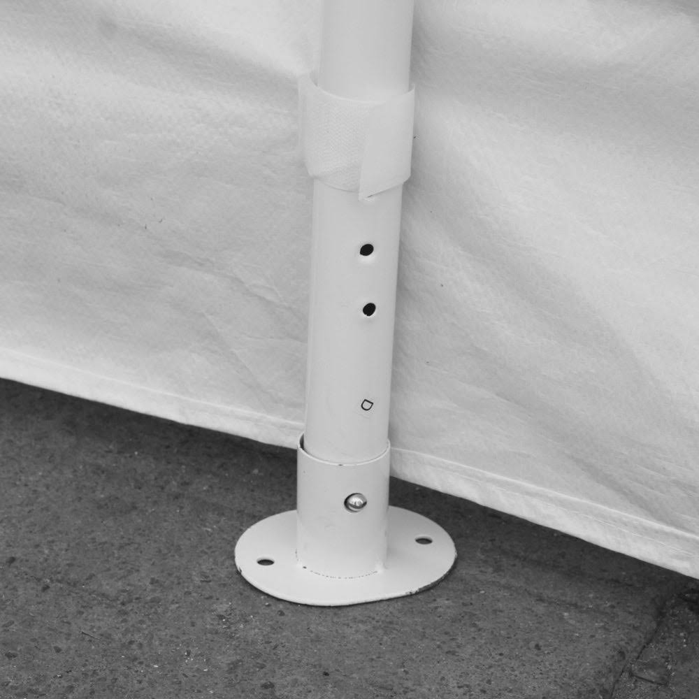 Aleko Heavy Duty Outdoor Canopy Carport Tent 10 x 20 ft White - CP1020WH