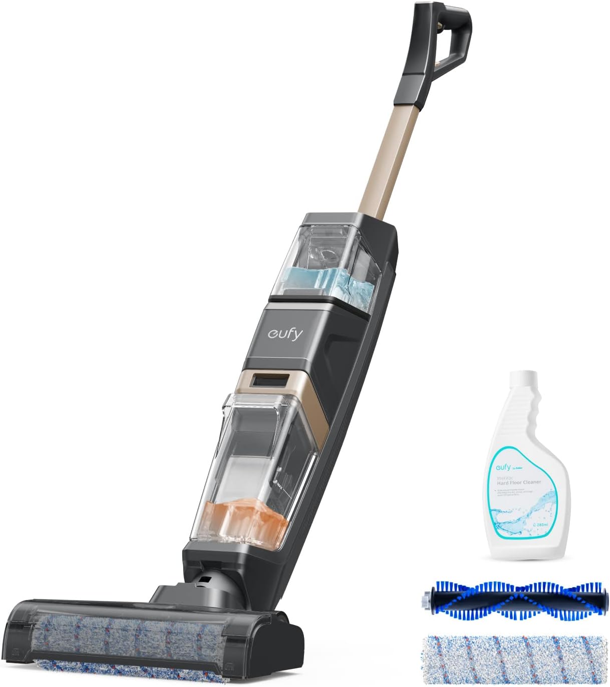 eufy by Anker, WetVac W31, Cordless All-in-One Wet Dry Vacuum Cleaner and Mop with Self-Cleaning and Auto-Dry Technology for Hard Floors and Carpets