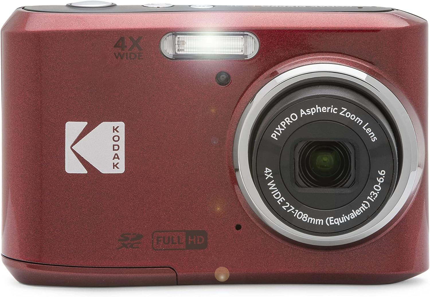 Kodak PIXPRO FZ45 Digital Camera + Black Point & Shoot Camera Case + Transcend 64GB SD Memory Card + Tri-fold Memory Card Wallet + Hi-Speed SD USB