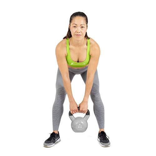 Vinyl Coated Cast Iron Kettlebells 40 lb