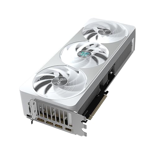 GIGABYTE GeForce RTX 5070 Ti AERO OC 16G Graphics Card, 16GB 256-bit GDDR7, PCIe 5.0, WINDFORCE Cooling System, GV-N507TAERO OC-16GD Video Card