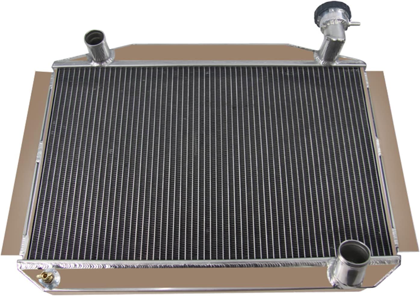 HonorPower 3 ROW ALUMINUM RADIATOR FOR 1955-1960 CHEVY CORVETTE C1 3.8 L6 4.3 4.6 V8 MANUAL