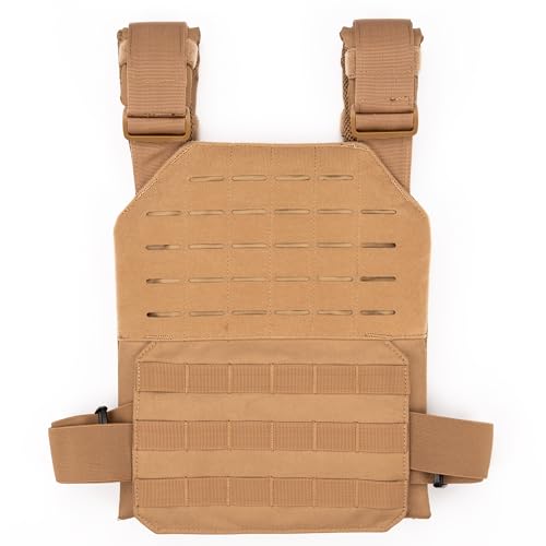 WOLF TACTICAL Simple Weighted Vest Men Womens Weighted Vest for Walking Running Training Rucking Adjustable Weight Vest