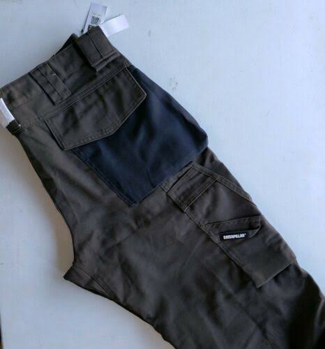 Caterpillar Men&s Trademark Pant Dark Earth-Black 38/32
