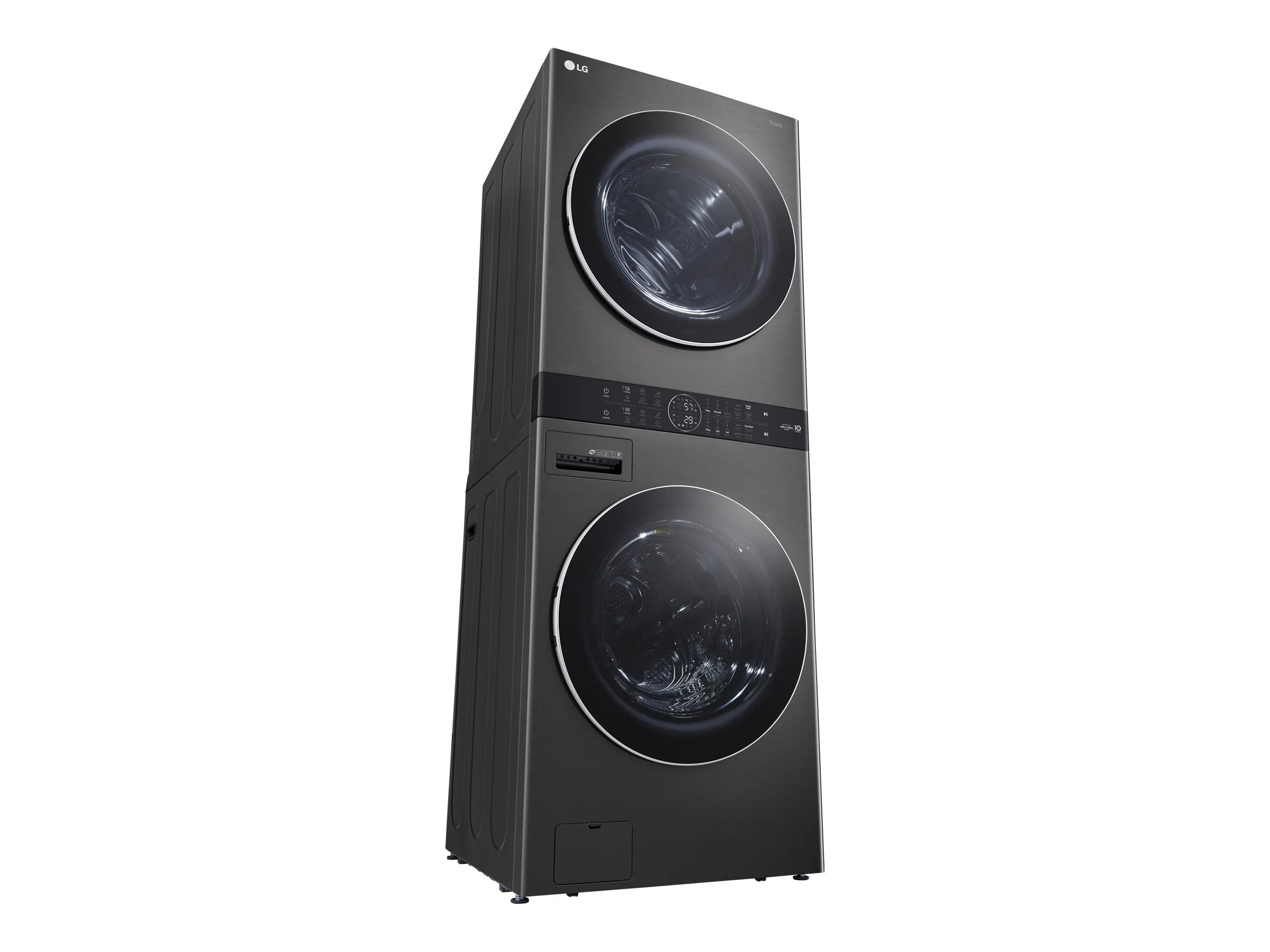 LG Single Unit Front Load WashTower™ with Center Control™ 4.5 cu. ft. Washer and 7.4 cu. ft. Gas Dryer
