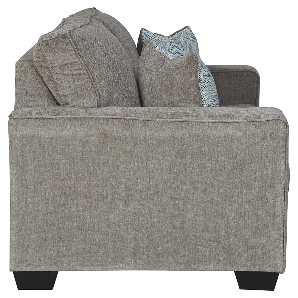 Signature Design by Ashley Altari Loveseat in Alloy