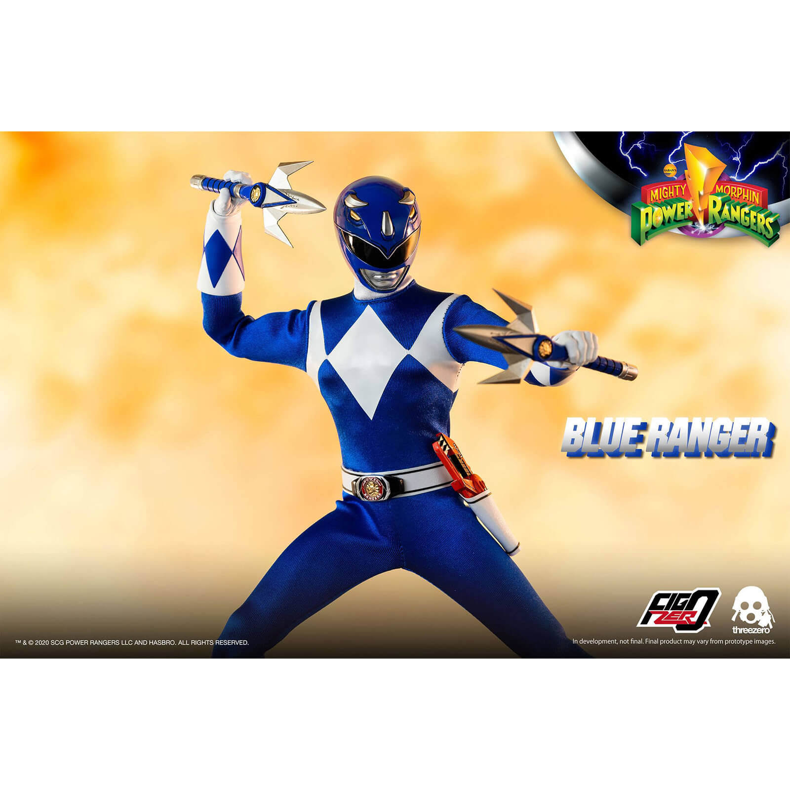 Mighty Morphin Power Rangers Blue Ranger 1/6 Scale Action Figure