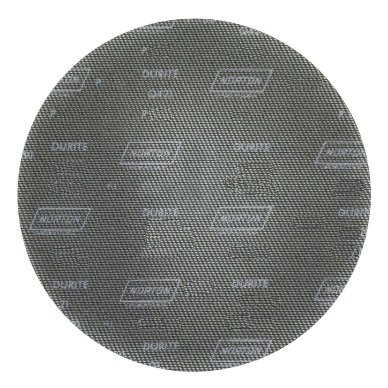 Norton Screen-Bak Durite 18 in. Silicon Carbide Center Mount Q421 Floor Sanding Disc 100 Grit Medi