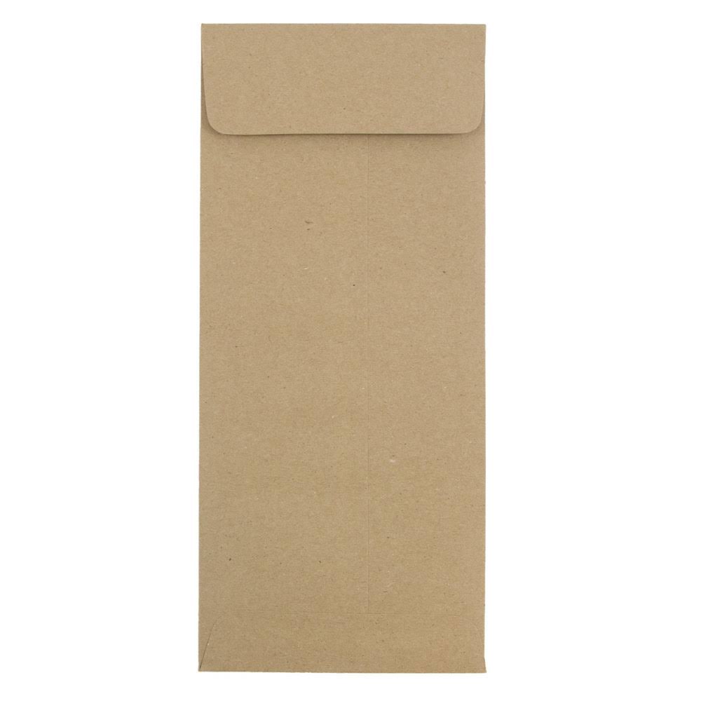 Jam Paper #12 Policy Envelopes, 4.75 x 11, Brown Kraft Recycled, 1000/Carton (2119018862B)
