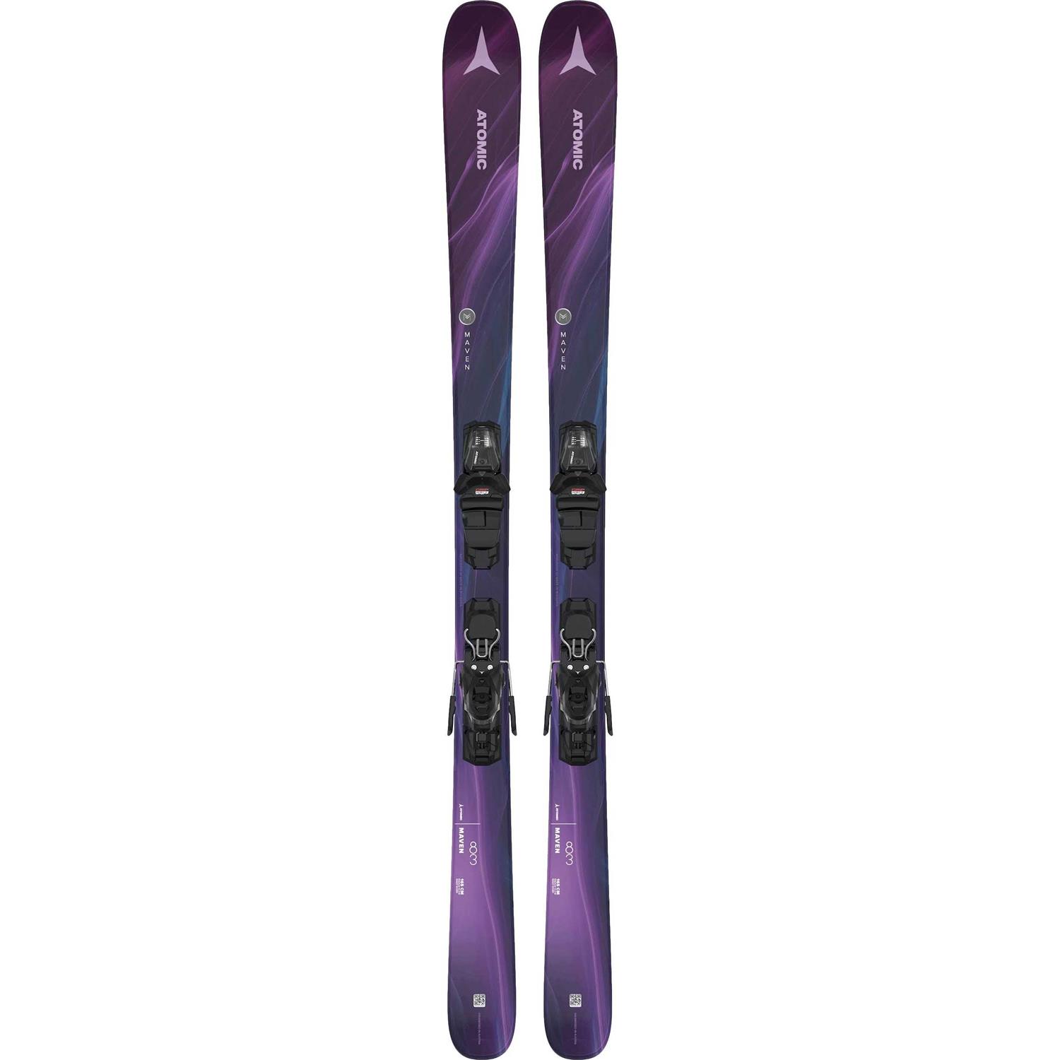 Womens Atomic 2024 Maven 83 + M10 GW Bindings Skis - Sports Supplies Online Store