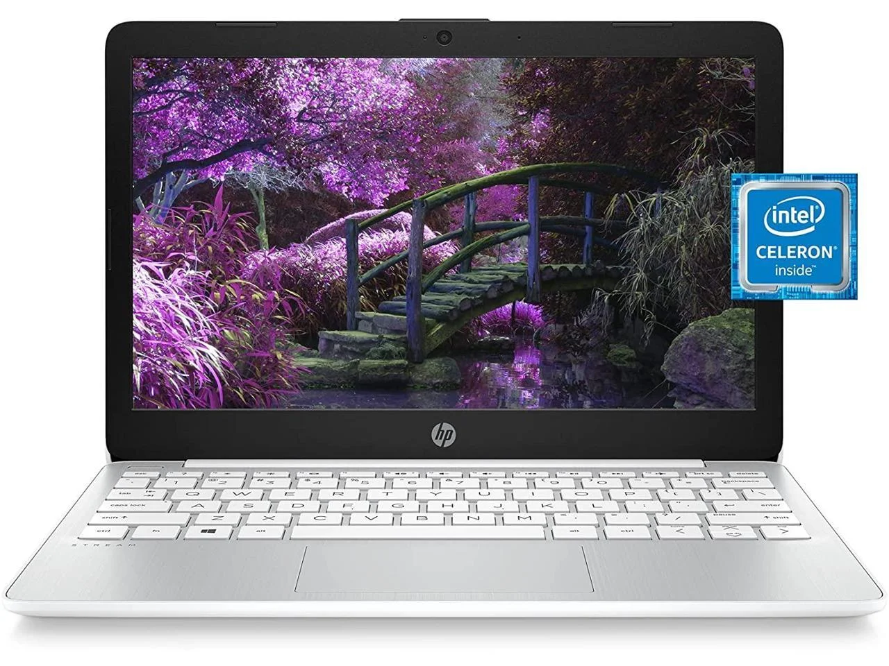 HP Stream 11.6" Laptop Intel Celeron N4020 4GB RAM 64GB eMMC Diamond White - Intel Celeron N4020 Dual-core - Intel UHD Graphics 600