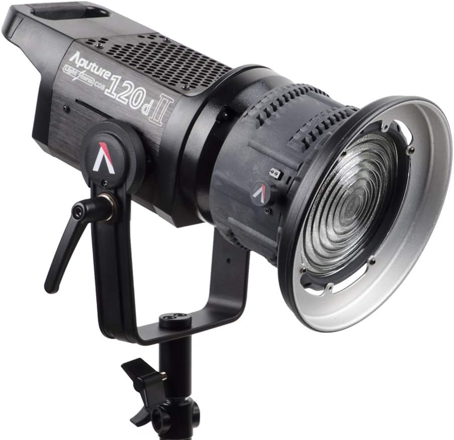 Aputure LS C120D II, Aputure 120d ii, 120D Mark ii 180W LED Continuous Daylight, with 30,000 Lux @ 0.5m, Supports DMX , 2.4G Remote