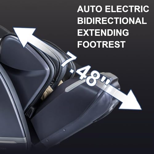 2024 A688 Heaven Duet Massage Chair-4D & 3D Dual-Mechanism Zero Gravity Recliner with Yoga Stretch and Electric Automatic Footrest Extension-Full