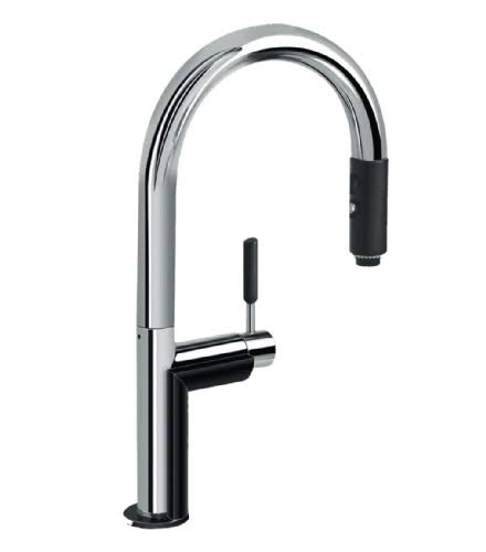 Graff G-4611-LM3-PC Perfeque Pull Down Kitchen Faucet w/ Metal Lever Handle