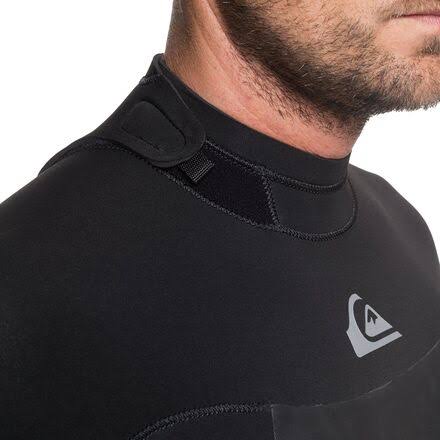 Quiksilver Syncro 3/2 Back Zip Wetsuit - Black/Silver - MS