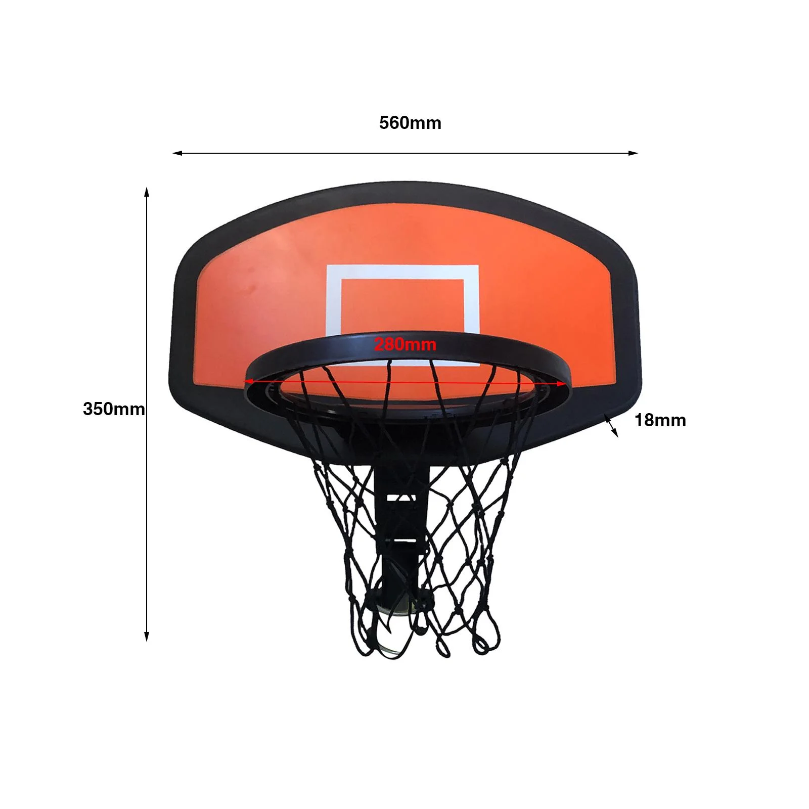 Basketball Hoop for Trampoline Game Basketball Frame Outside Basketball Goal