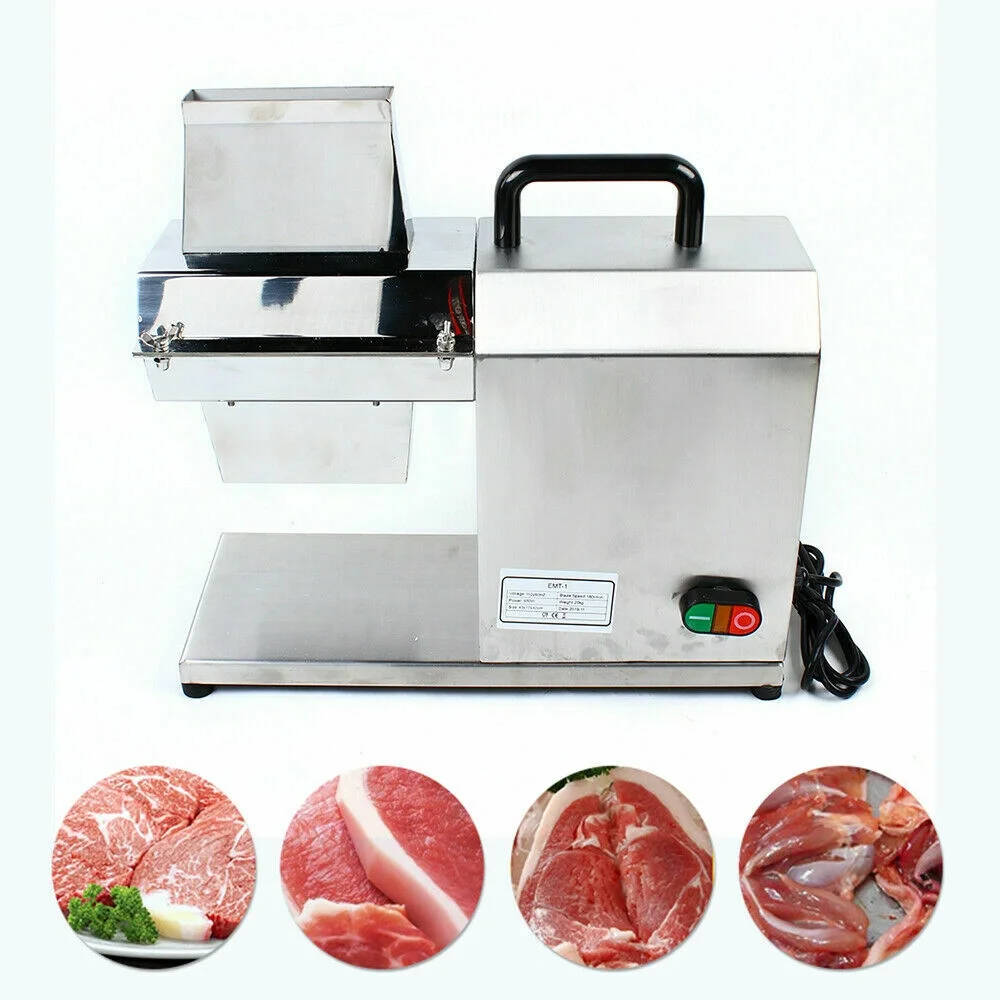 TFCFL Electric Meat Tenderizer Pork Steak Flatten Machine Stainless 450W 200r/min TK-12MT