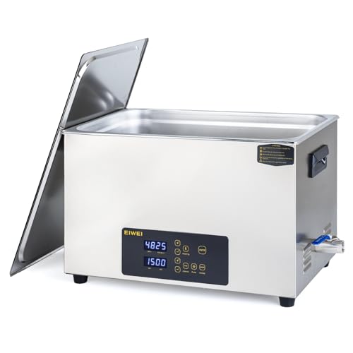 3L Ultrasonic Cleaner, One-Touch Cleaning, Heating, Dual-Frequency, Sweep Frequency, Touch Ultrasonic Cleaning Machine for Labs,Carburetor,Jewelry