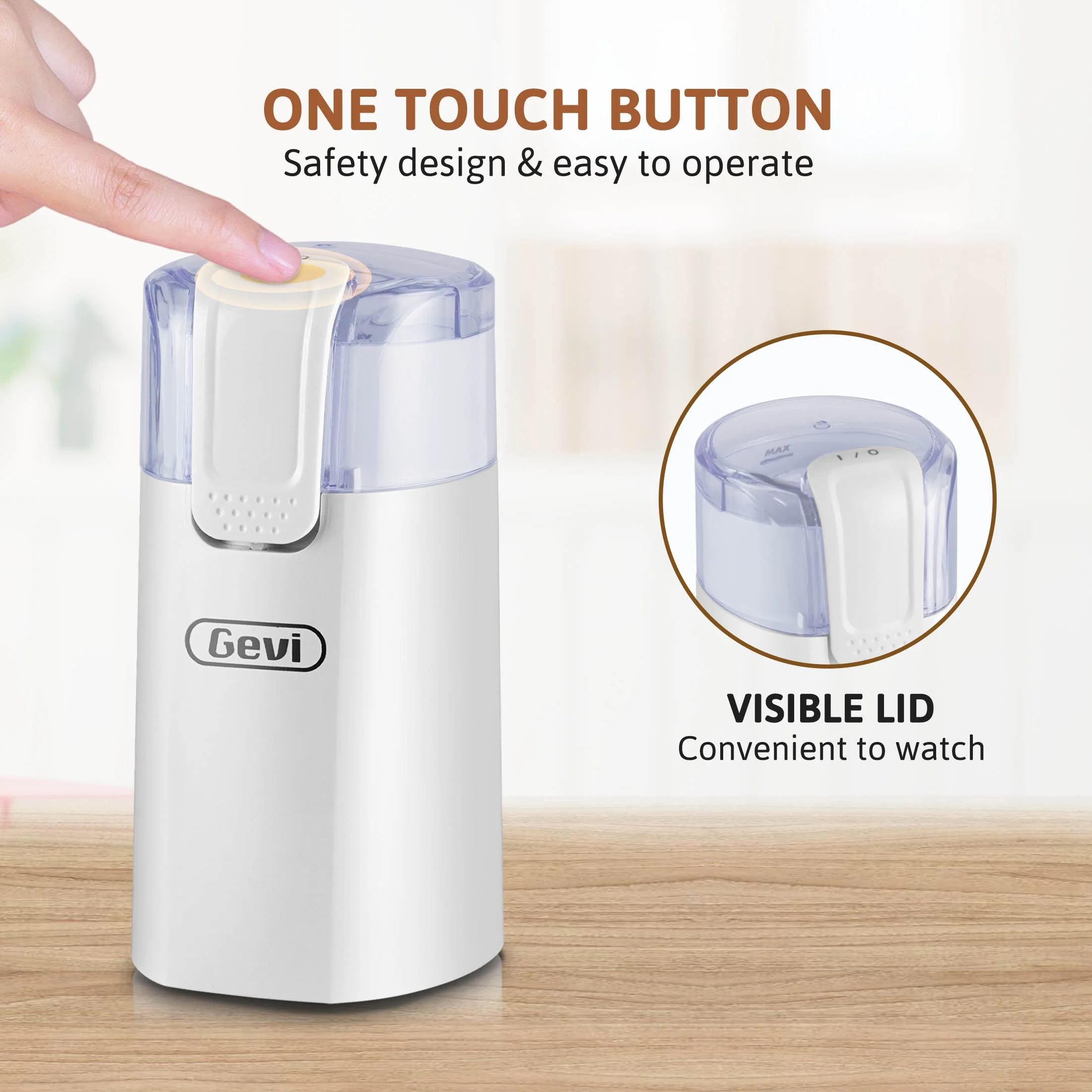 Gevi Espresso Machine 20 Bar Automatic Coffee Maker with Milk Frother Wand, 40.58 oz, New, White