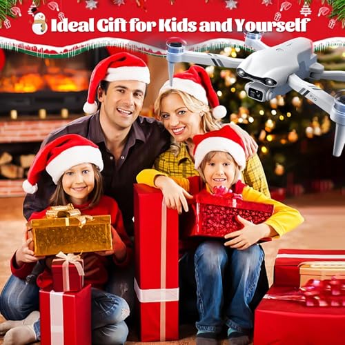 Drone with Camera for Adults 4K, Upgraded 4.5inch LCD RC Screen, GPS 2-Axis Gimbal Quadcopter Brushless Motor, Auto Return, Follow Me, Waypoint Fly