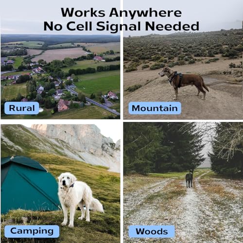 GPS Tracker for Dog Without Cell Service,No Subscription Required
