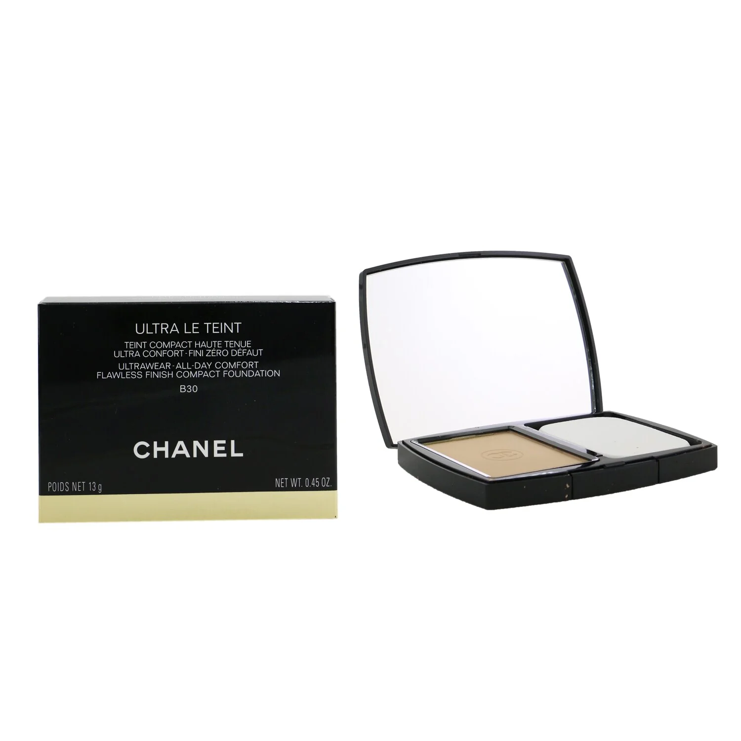 Chanel Ultra Le Teint Ultrawear All Day Comfort Flawless Finish Compact Foundation - # B40 13g/0.45oz