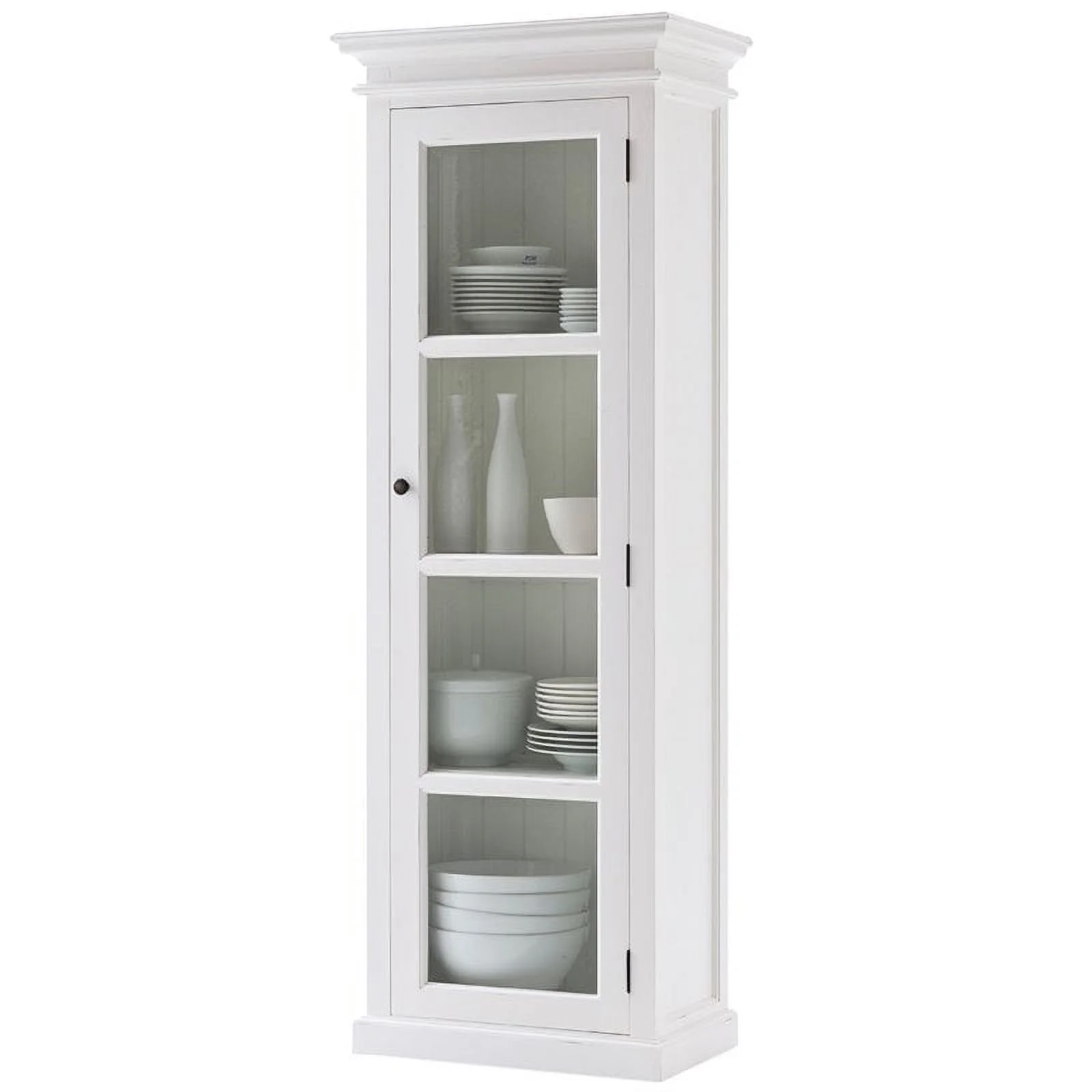 Beaumont Lane Curio Cabinet in Pure White