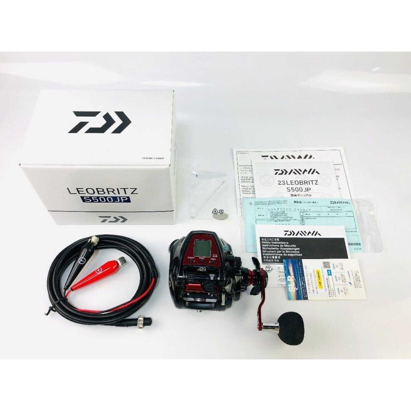 Daiwa 23 LEOBRITZ S500JP 3.6 Right Electric Reel Multi Language 00810040 NEW - Sports Supplies Online Store