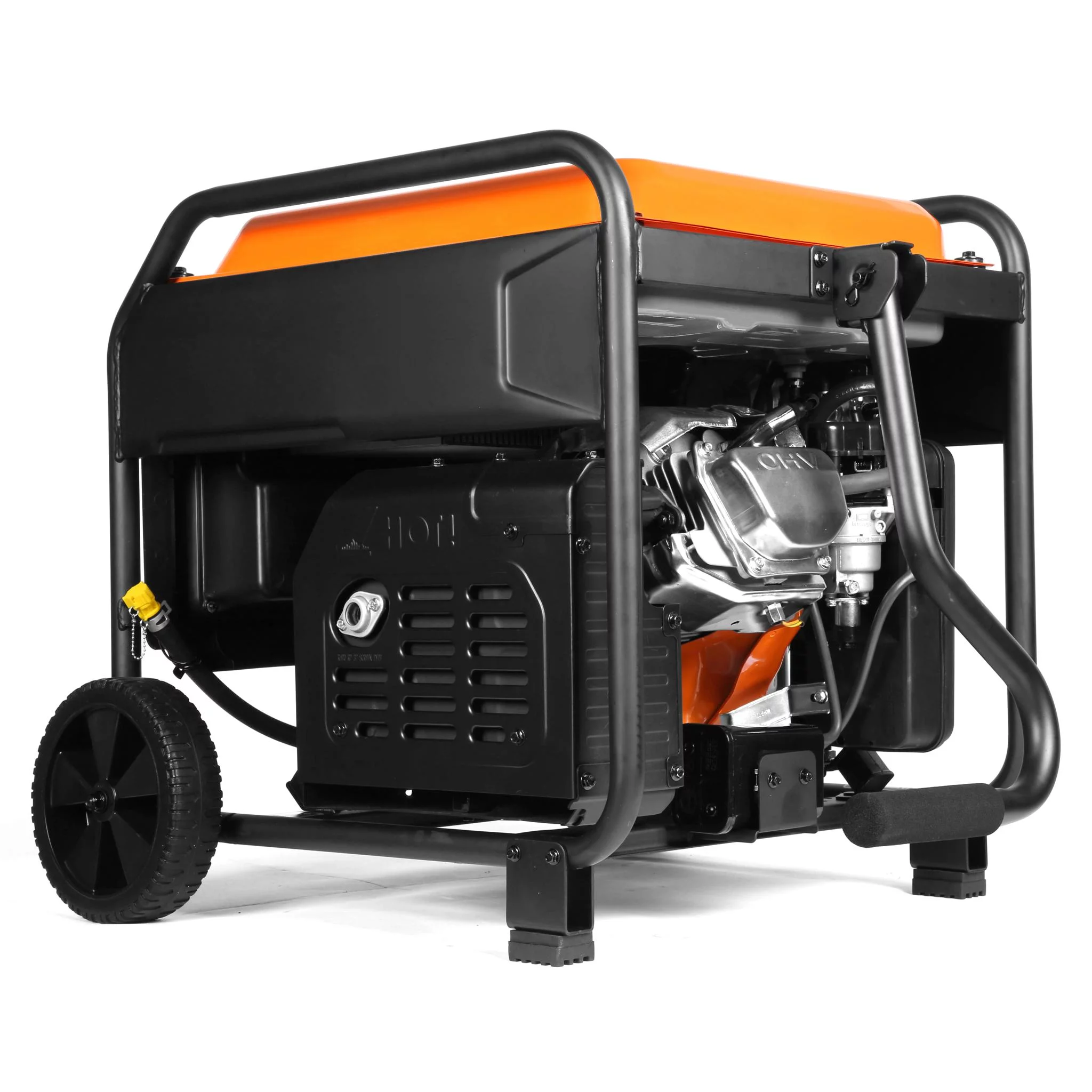 WEN 8750-Watt RV and Transfer-Switch-Ready 120V/240V Dual Fuel Open Frame Inverter Generator with Remote Electric Start and CO Shutdown Sensor
