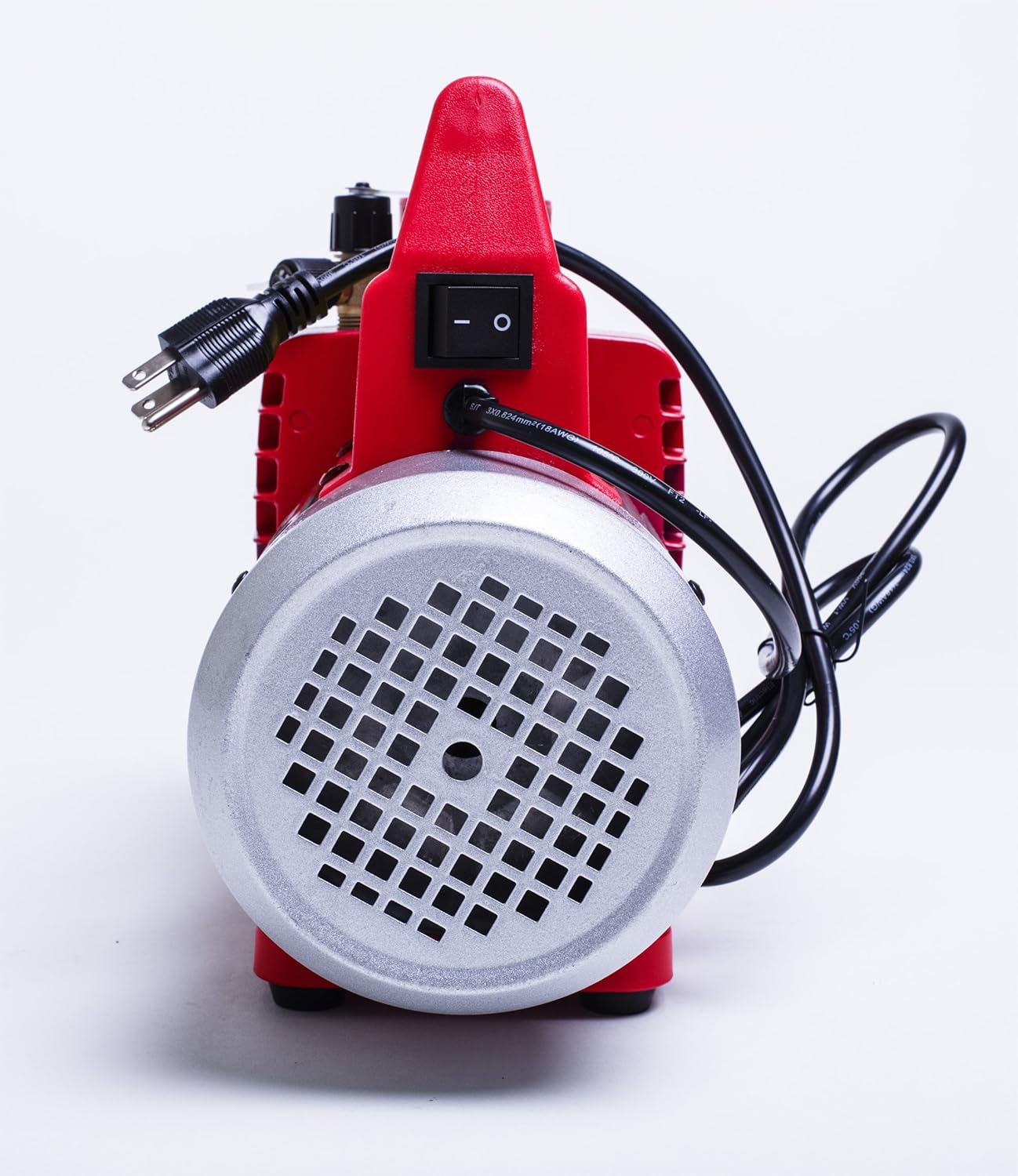 Kozyvacu 8CFM Two-Stage Rotary Vane Professional Vacuum Pump (25 Micron, 3/4HP) for HVAC/Auto AC Refrigerant Recharging, Degassing Wine or epoxy