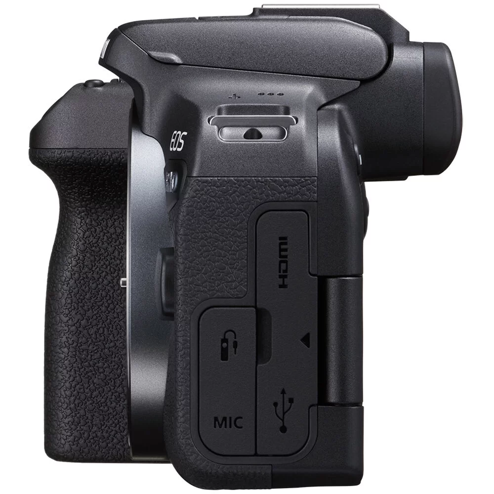 Canon EOS R10 Mirrorless Camera with 18-150mm Lens (5331C016) + Sony 64GB TOUGH SD Card + Bag + Card Reader + Flex Tripod + Hand Strap + Memory