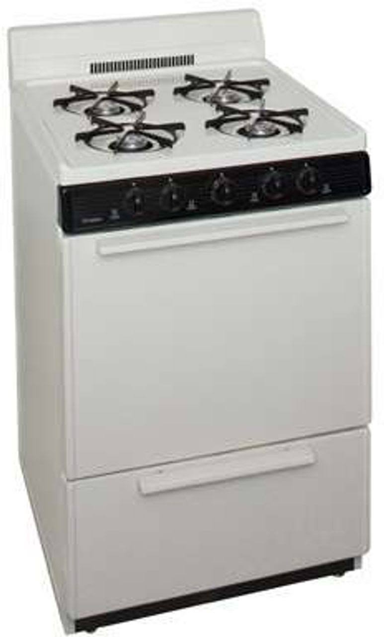 Premier 20x22 Freestanding GAS Range Bisque SAK100TP
