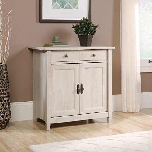 Sauder Edge Water Accent Storage Cabinet with Doors, Utility, L: 28.19" x W: 19.45" x H: 29.02", Estate Black