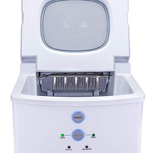 NewAir Ice Maker, Stainless Steel, Stainless Steel - Smart Home Appliances