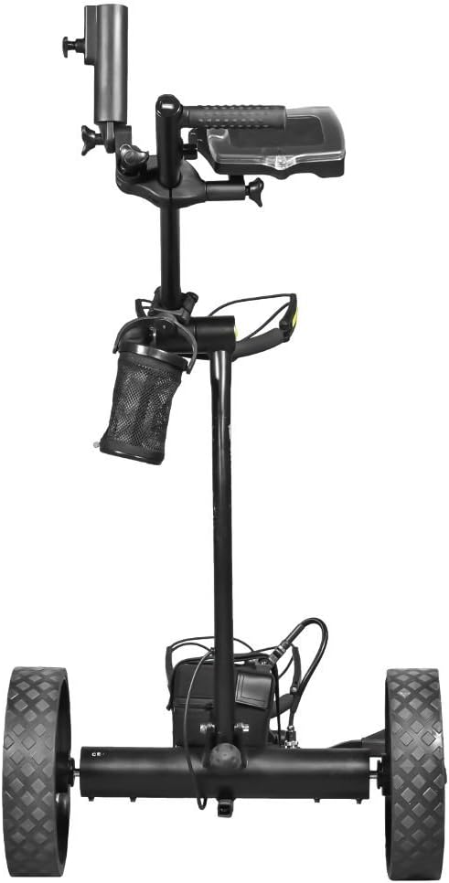 Bat-Caddy X4R Sport Remote Control Cart w/ Free Accessory Kit, 35Ah, Black