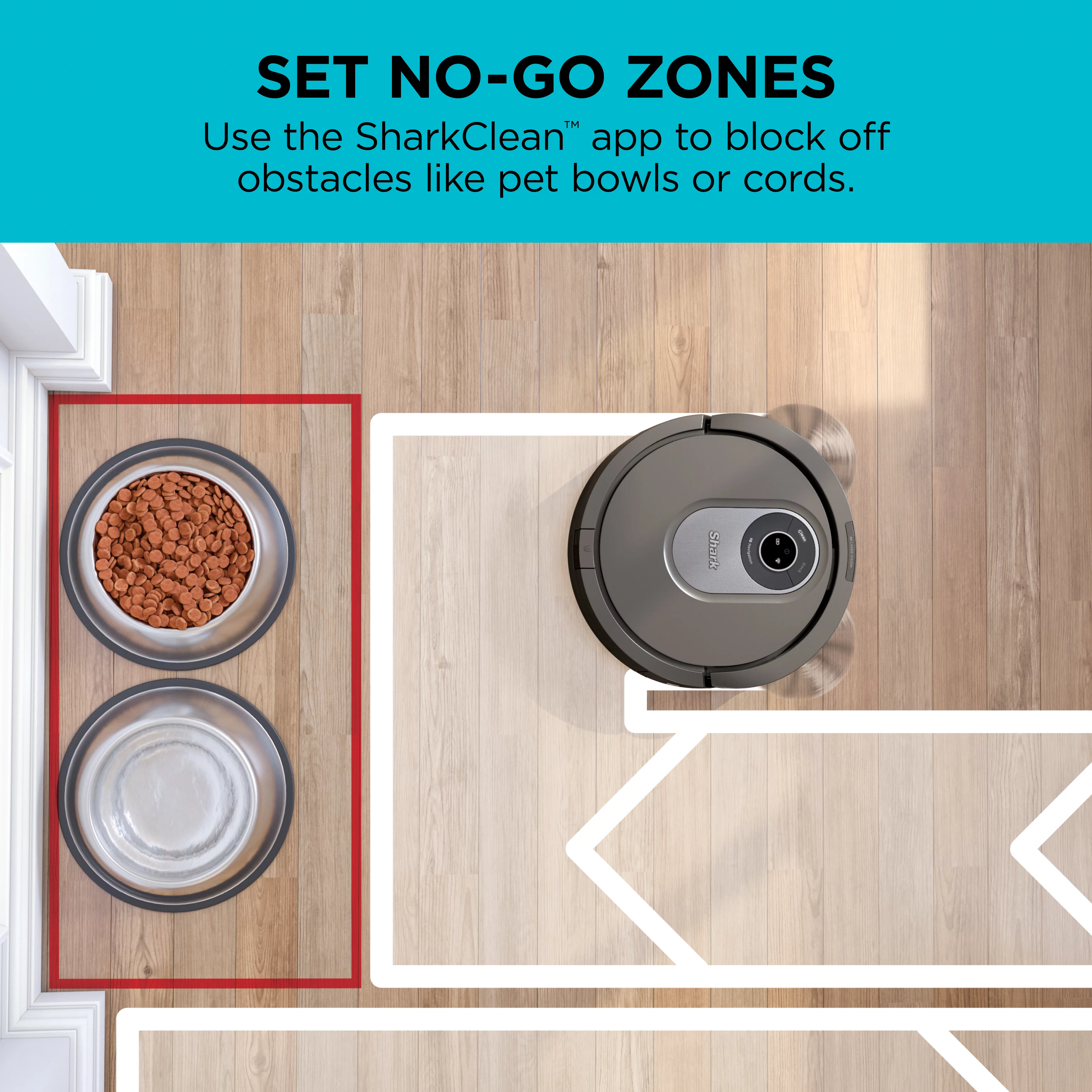 Shark RV2001 AI Robot Vacuum with Self-Cleaning Brushroll