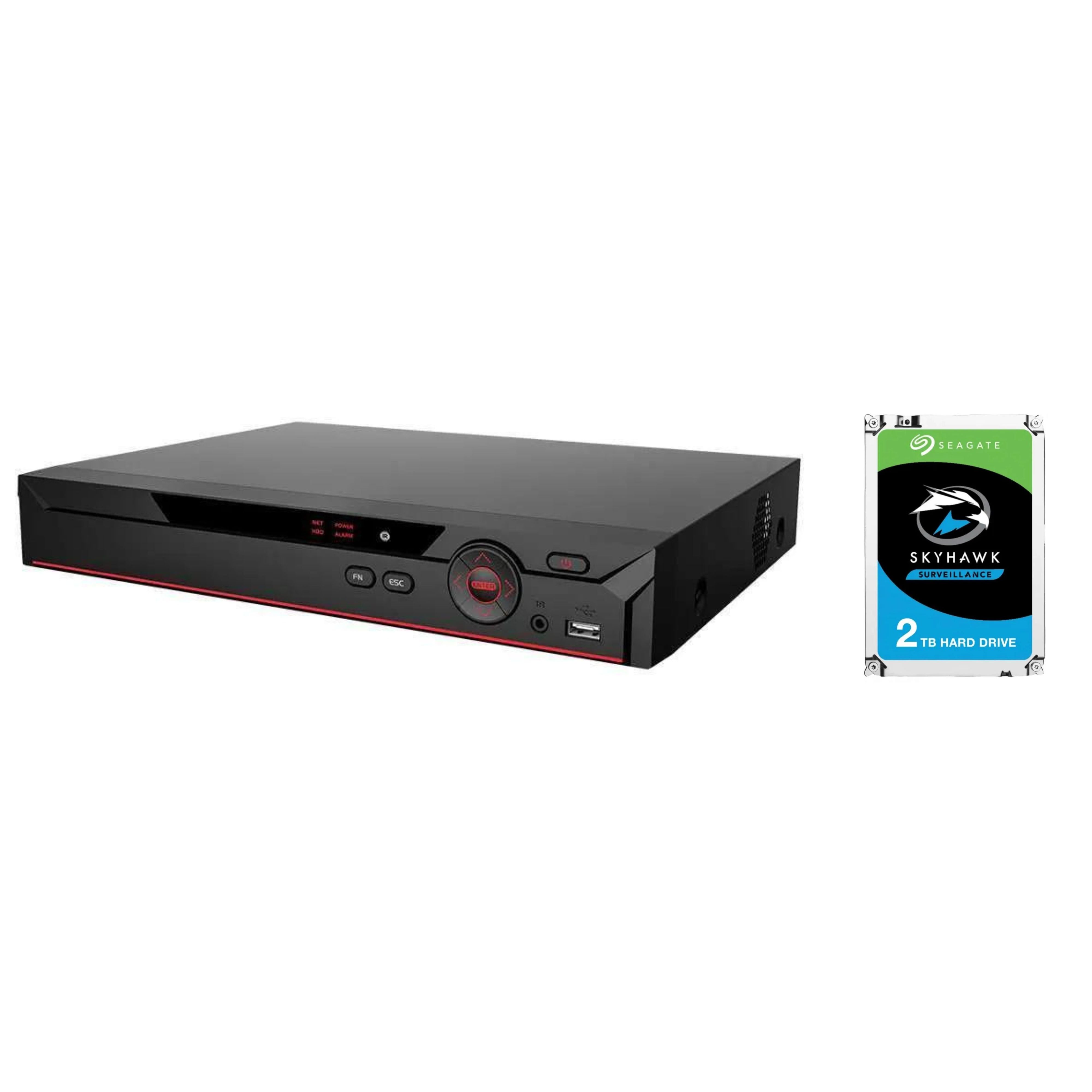 ENS Security Diamond 16 Channel 1080P XVR Home Surveillance Recoding System + 2TB HDD