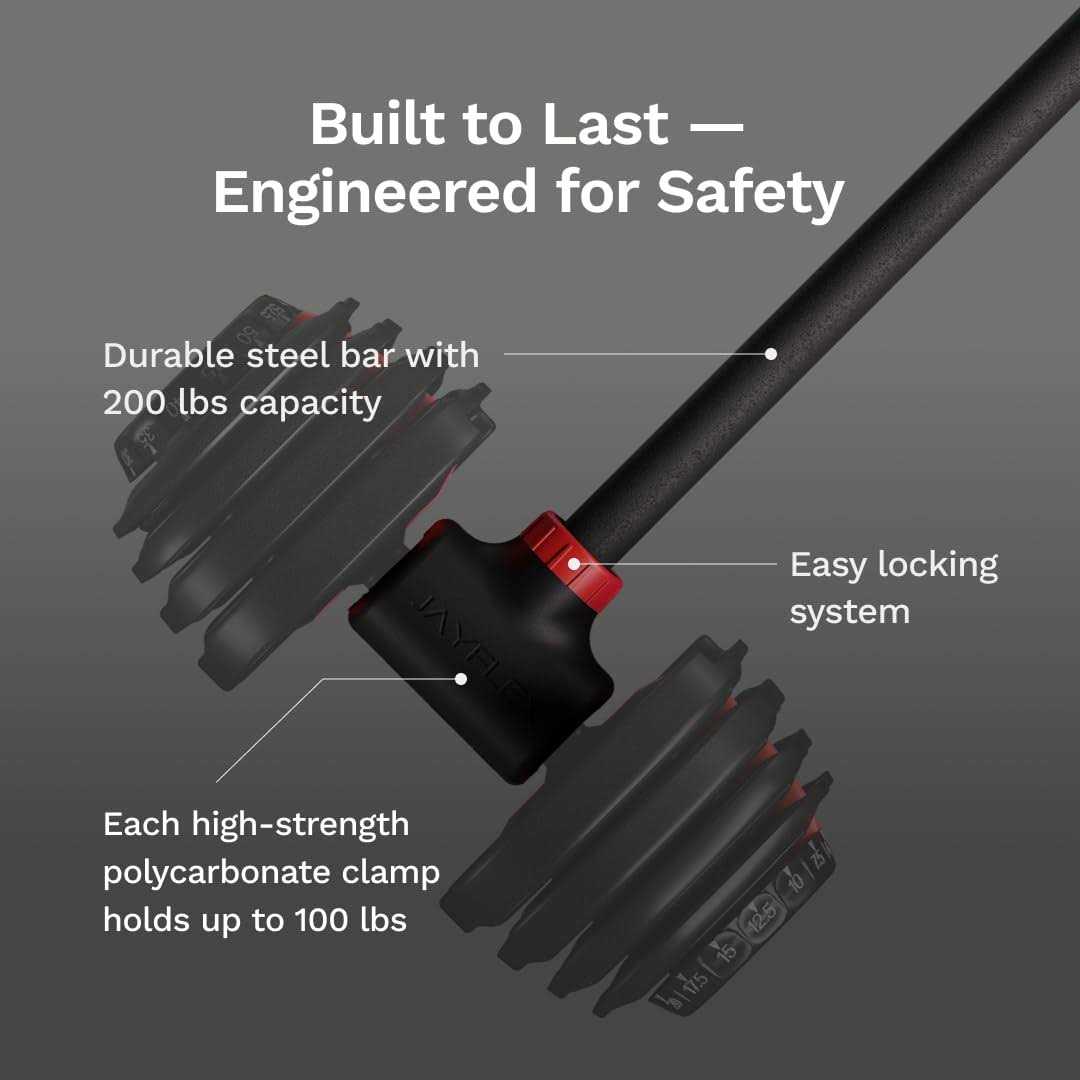 Jayflex Hyperbell Bar Convert Dumbbells to Barbell Set for Home Fitness - Sports Supplies Online Store
