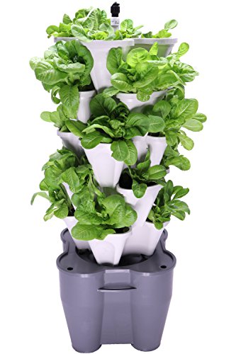 Mr. Stacky Smart Farm - Automatic Self Watering Garden - Grow Fresh Healthy Food Virtually Anywhere Year Round