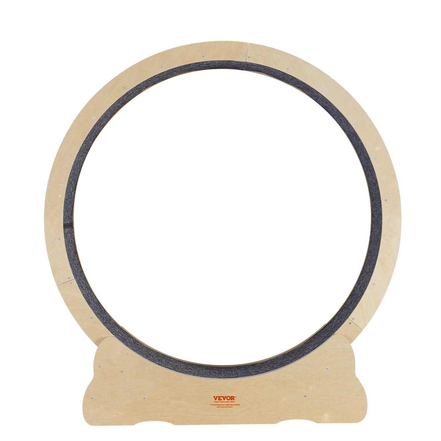 VEVOR Cat Exercise Wheel Large Cat Treadmill Wheel for Indoor Cats Cat Running Wheel with Detachable Carpet and Cat Teaser - Pet Supplies online store