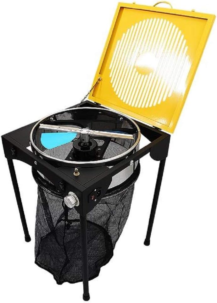 Electric 18" Leaf Bud Table Trimmer 3 Speed Trim Reaper Hydroponic W/ 6 Extra Blades