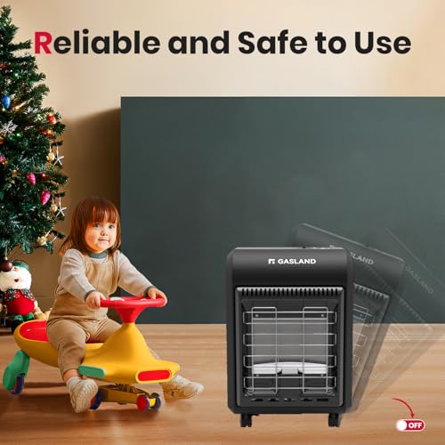 Gasland MHA18BN Propane Radiant heater, 18,000 BTU Warm Area up to 450 sq. ft, Portable LP Gas Heater for Garages, Workshops and Construction Sites