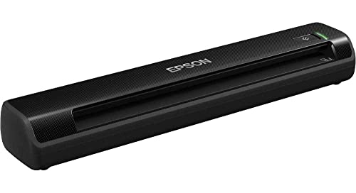 Epson WorkForce DS-40 Wireless Portable Document Scanner for PC and Mac, Sheet-fed, Mobile/Portable,Black